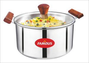 FAMOUS CASSROLE STAINLESS STEEL