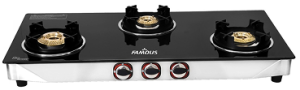FAMOUS CRYSTAL LOTUS+3B GAS STOVE